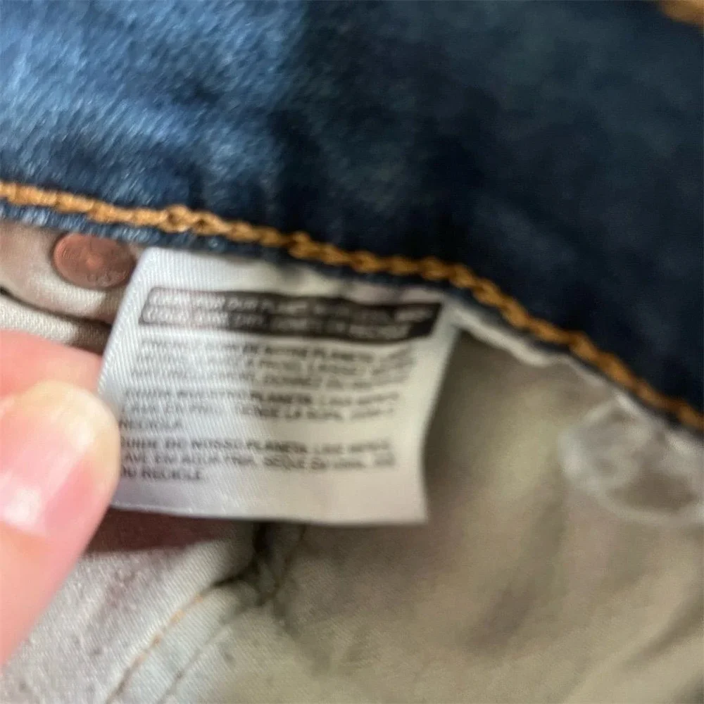 Levi's Jeans W38 L29 Blue Men's 505 Medium Wash Straight Leg Denim